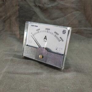 LIGHT STAR KA-81 AMMETER 104A-S 0-4000A