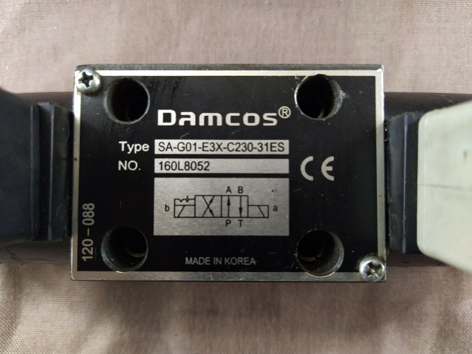 Damcos SA G01 E3X C230 31ES Solenoid Valve SAG01E3XC23031ES 160L8052 - Image 3