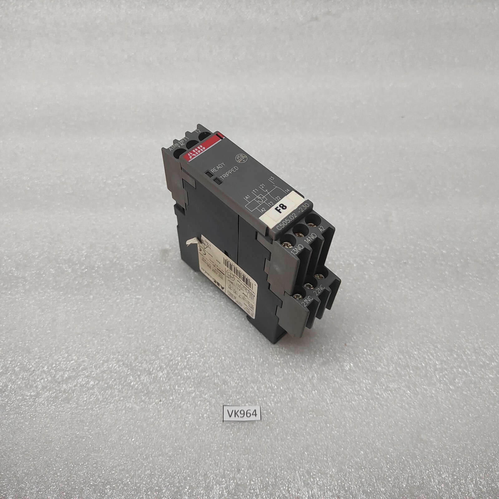 ABB C505.02 THERMISTOR PROTECTION RELAY 1SAR600011R0002 - Image 8