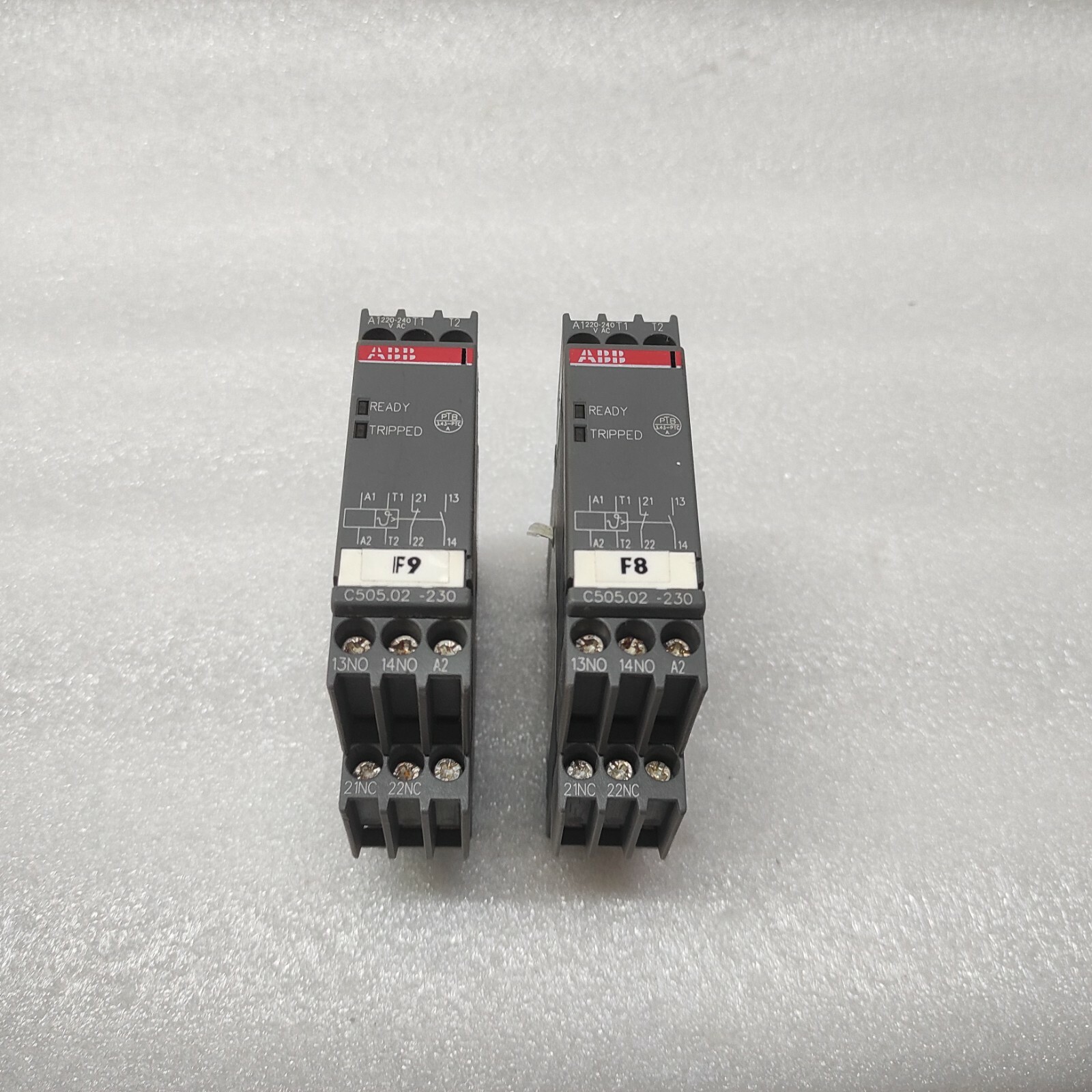ABB C505.02 THERMISTOR PROTECTION RELAY 1SAR600011R0002 - Image 9