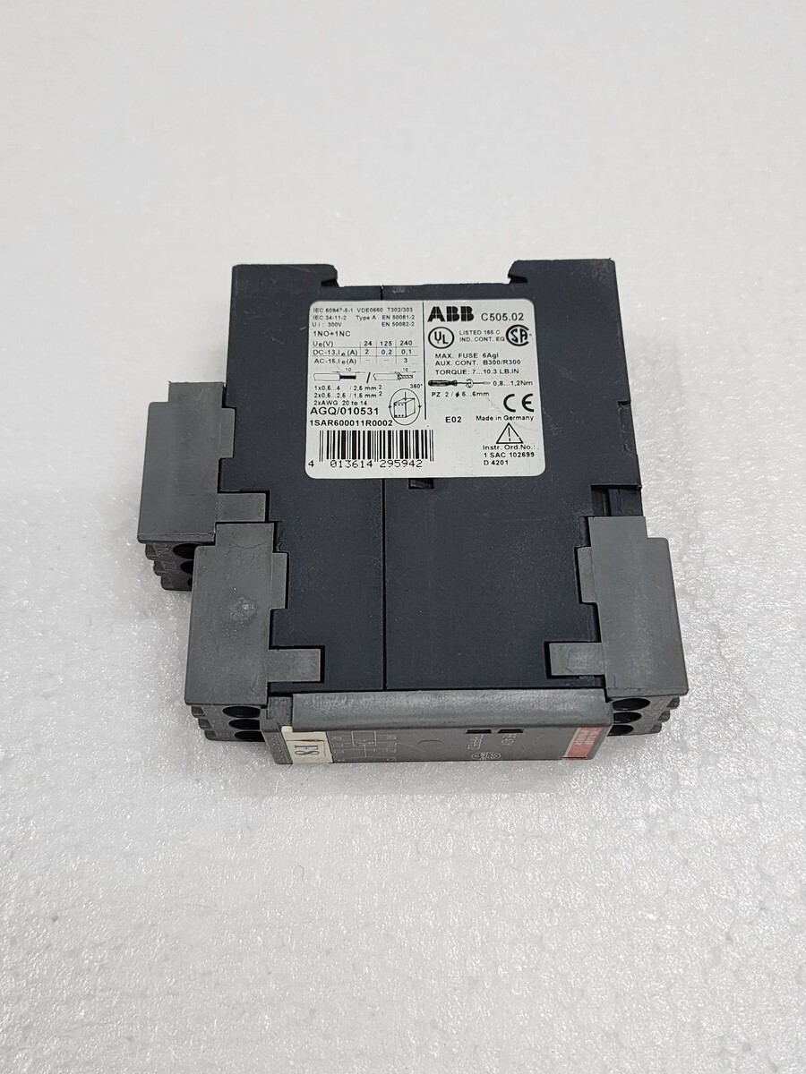ABB C505.02 THERMISTOR PROTECTION RELAY 1SAR600011R0002 - Image 13