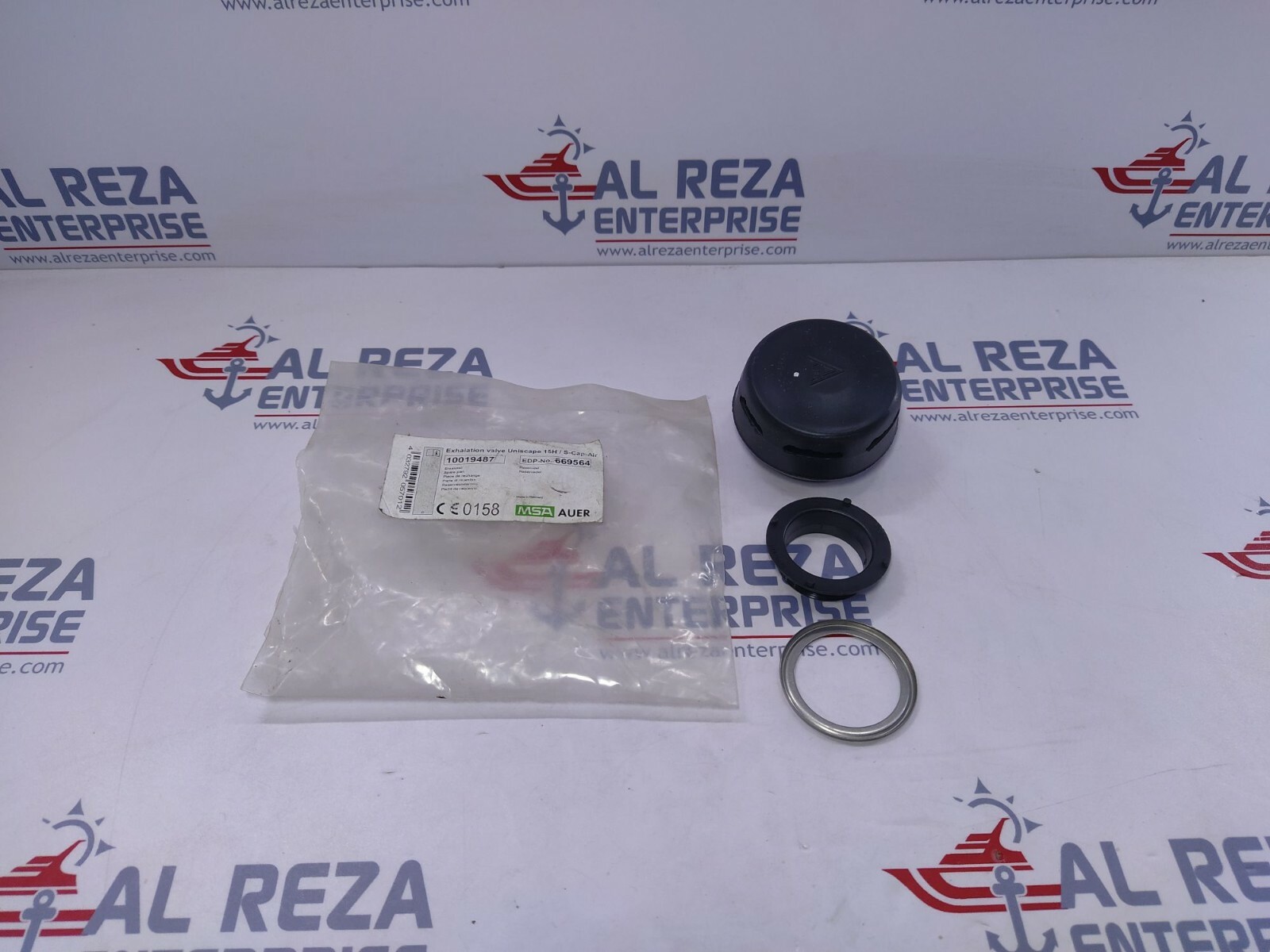 MSA AUER 10019484 S-CAP-AIR VENTILKAPPE STARTERSTIFT ORING EDP NP 669513 - Image 3