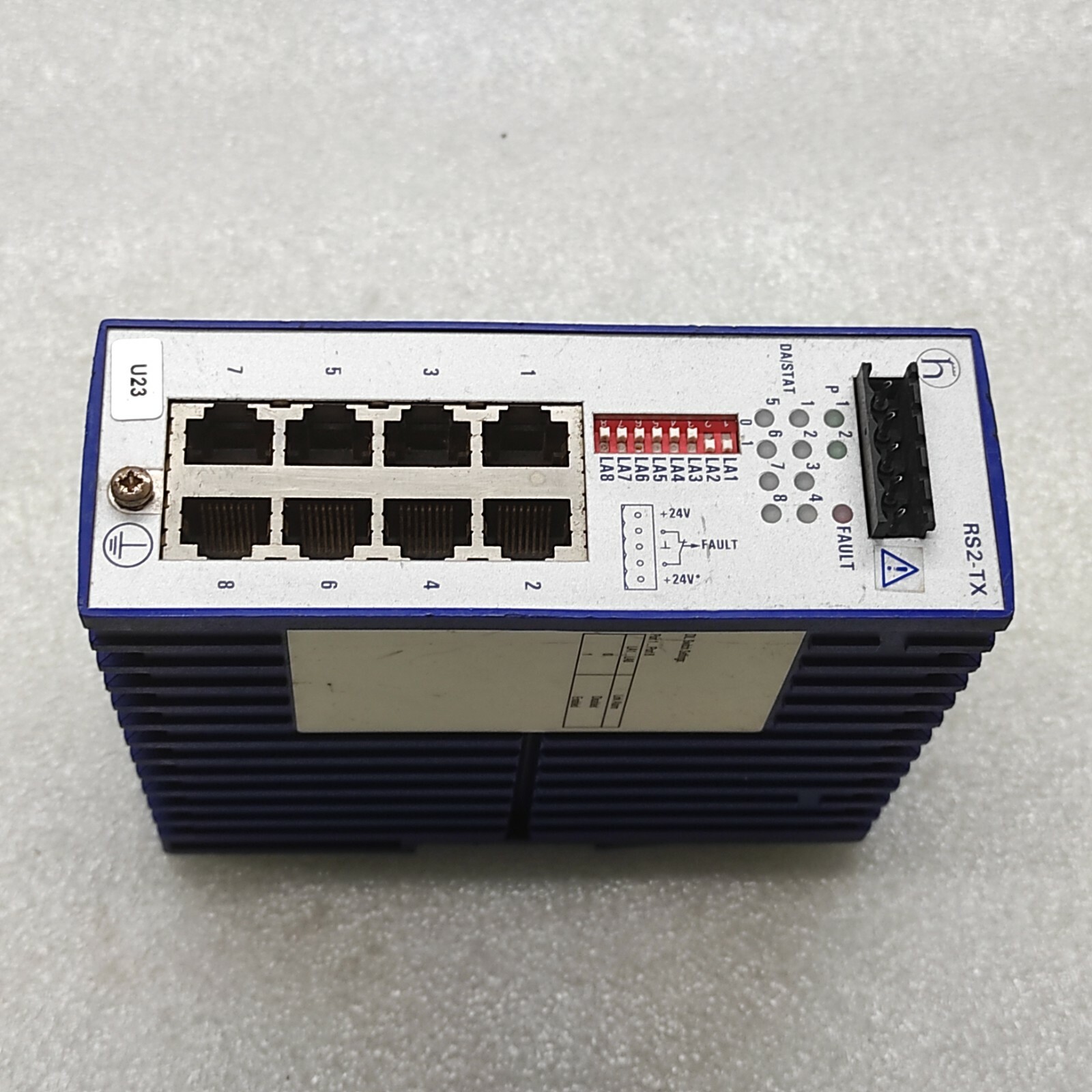 HIRSCHMANN RS2-TX RAIL SWITCH 24V DC - Image 2
