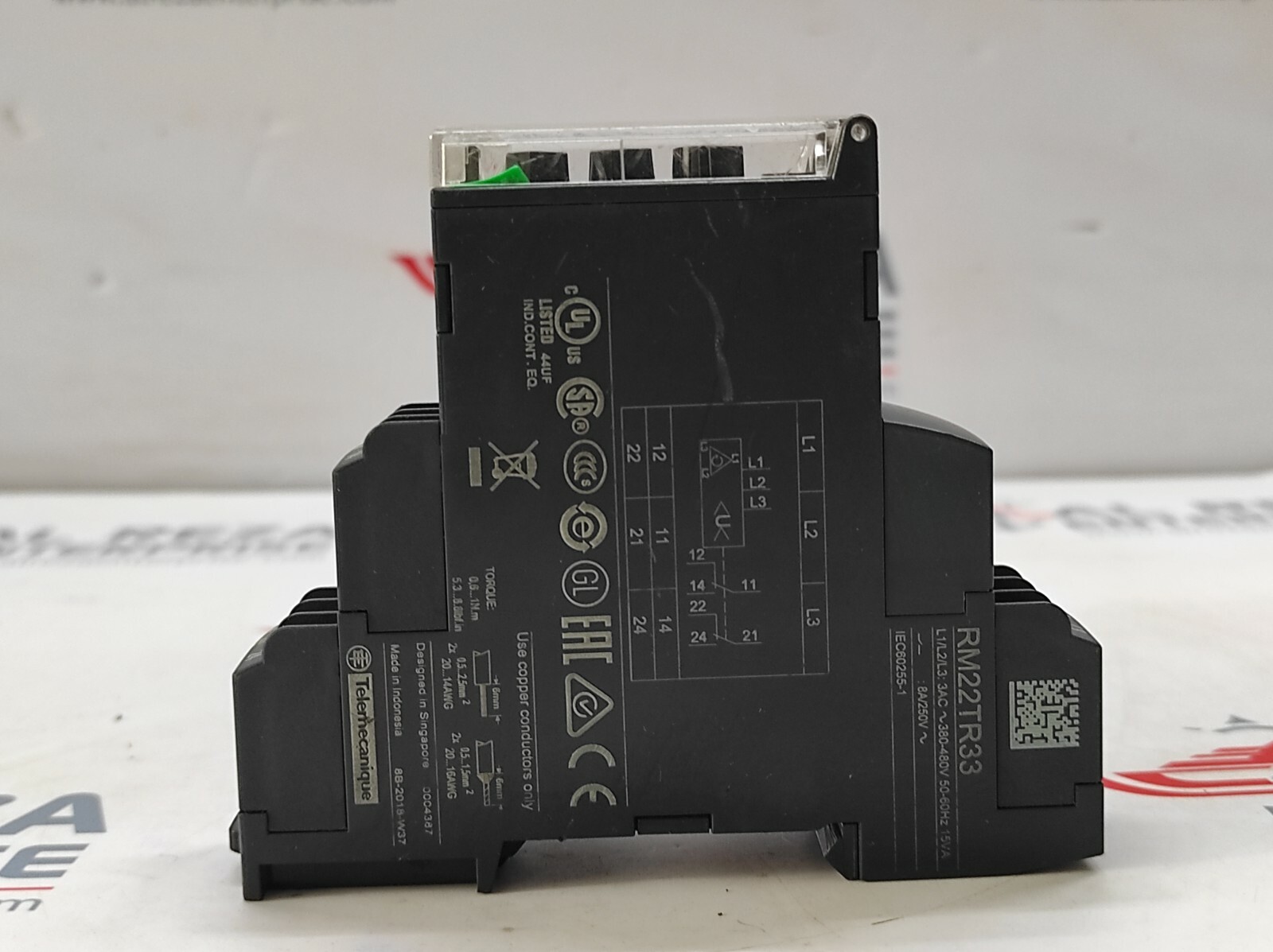 TELEMECANIQUE RM22TR33 VOLTAGE MONITORING RELAY - Image 4