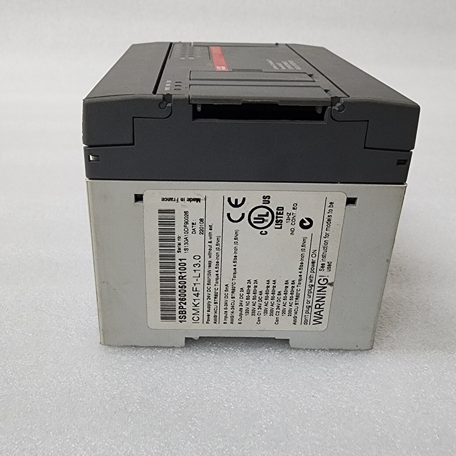 ABB ICMK14F1-L13.0 ADVANT CONTROLLER 31 REMOTE UNIT 1SBP260050R1001 24VDC - Image 3