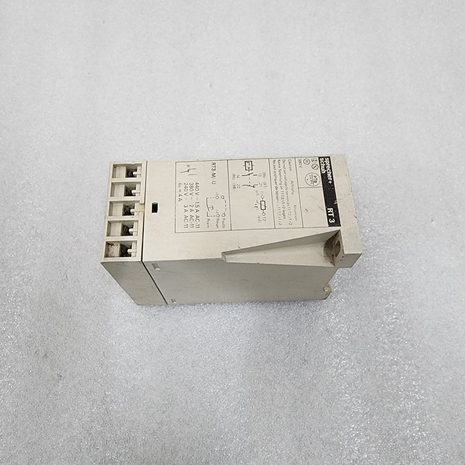 SPRECHER + SCHUH RT 3-A THERMISTOR PROTECTION RELAY RT3-M/-U - Image 4