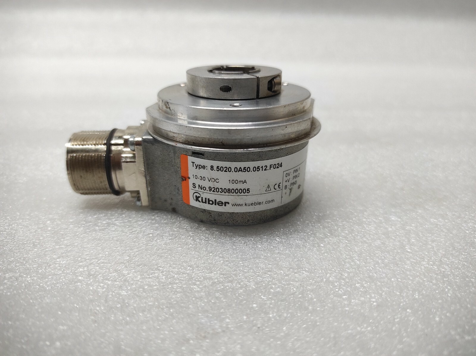 KUEBLER SENDIX 5020 INCREMENTAL ENCODER 8.5020.0A50.0512.F024 10-30VDC - Image 2