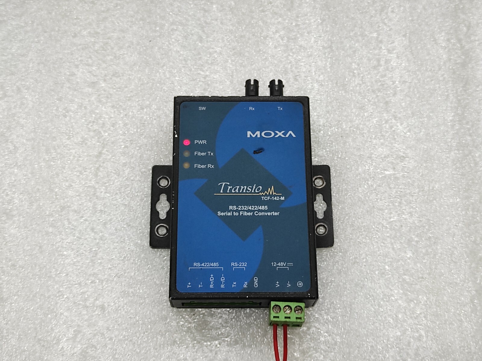 MOXA TRANSIO TCF-142-M RS-232/422/485 SERIAL TO FIVER CONVERTER - Image 5