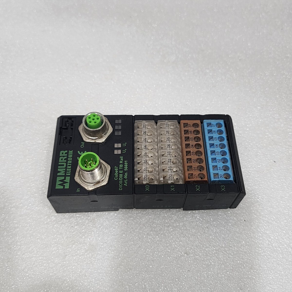MURR ELEKTRONIK CUBE 67 DIO8/DI8 E TB RAIL 56691 - Image 2
