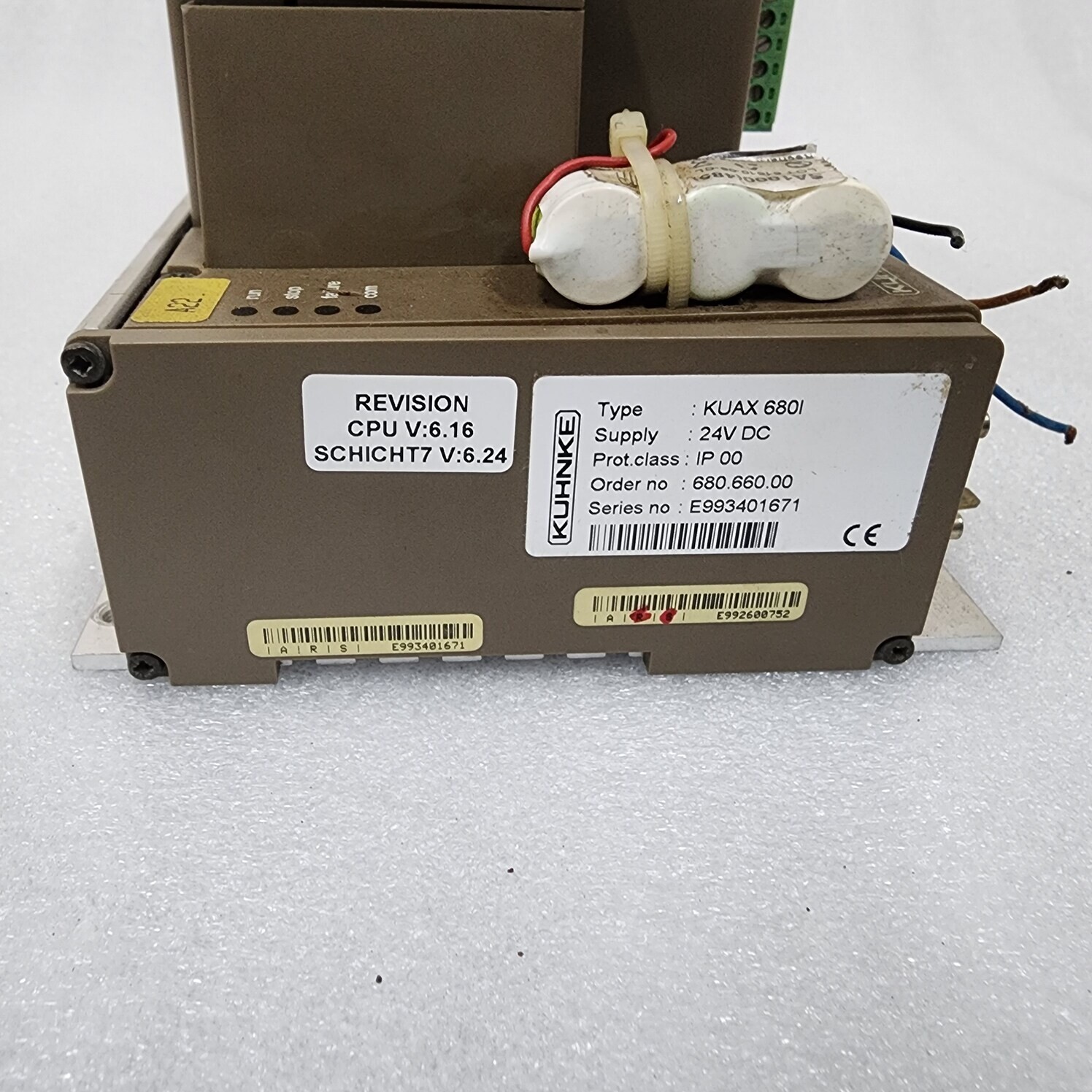 KUHNKE KUAX680I PLC 680.660.00 24VDC - Image 3