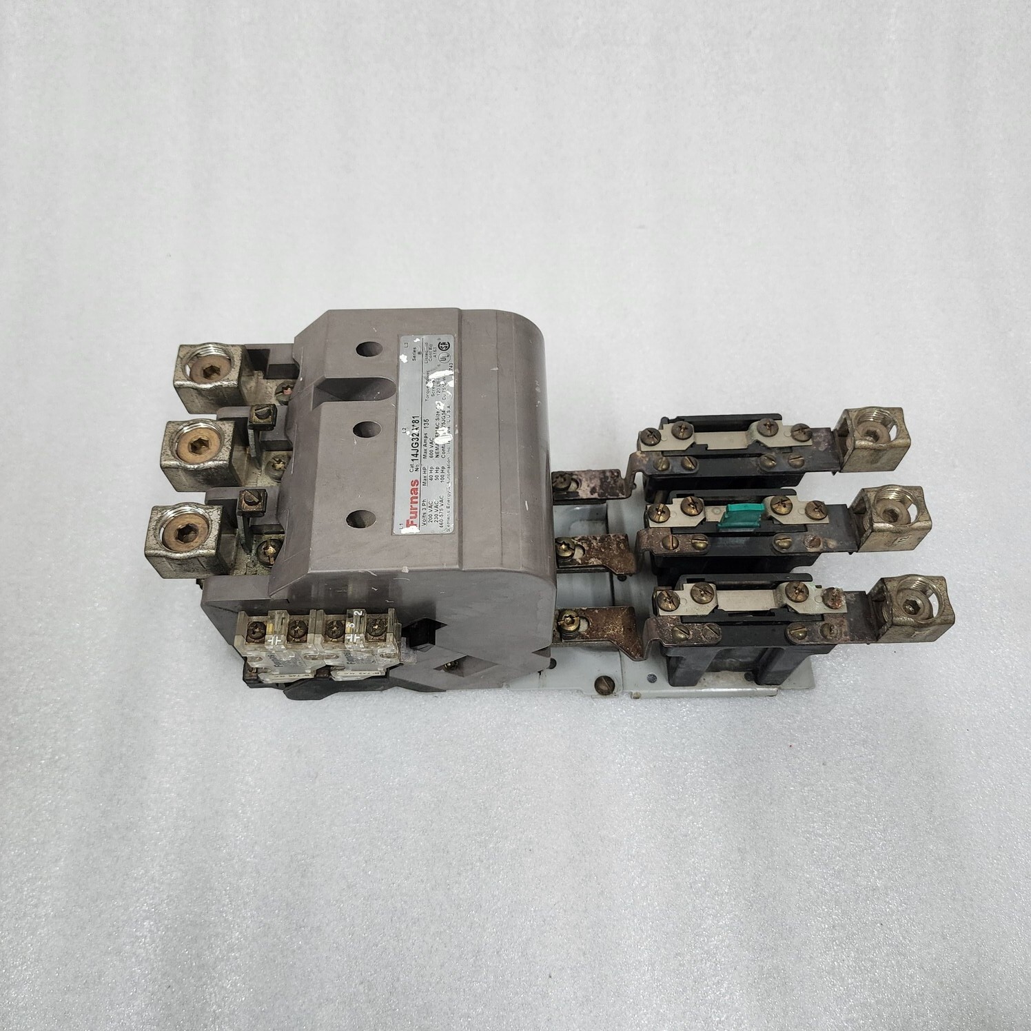 FURNAS 14JG32A-81 SER B MOTOR STARTER 135A 190-240V - Image 2