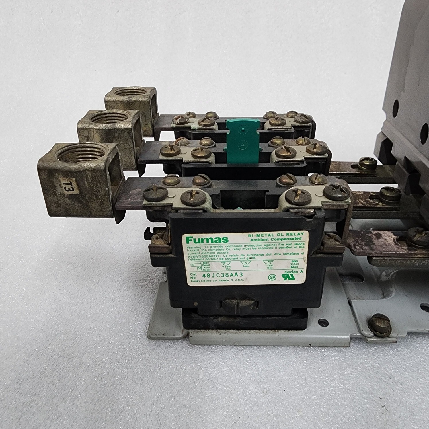 FURNAS 14JG32A-81 SER B MOTOR STARTER 135A 190-240V - Image 6