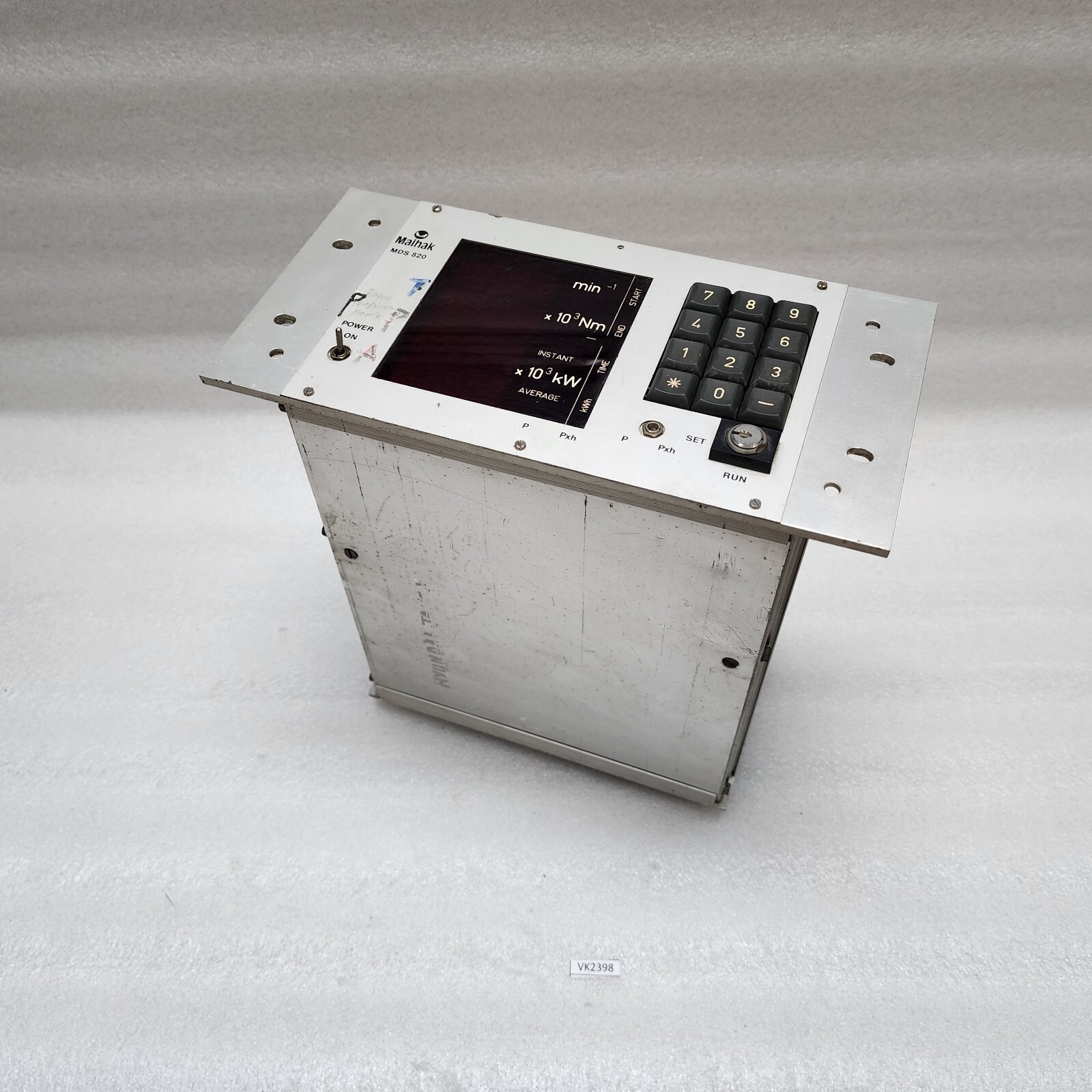 MAIHAK MDS 820 SHAFT SPEED POWER MEASURE METER 107920 115-230V - Image 11