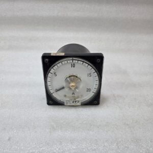 TOYO KEIKI DVF-11 0–20A ANALOG AMMETER DC PANEL METER EXTERNAL SHUNT 50MV