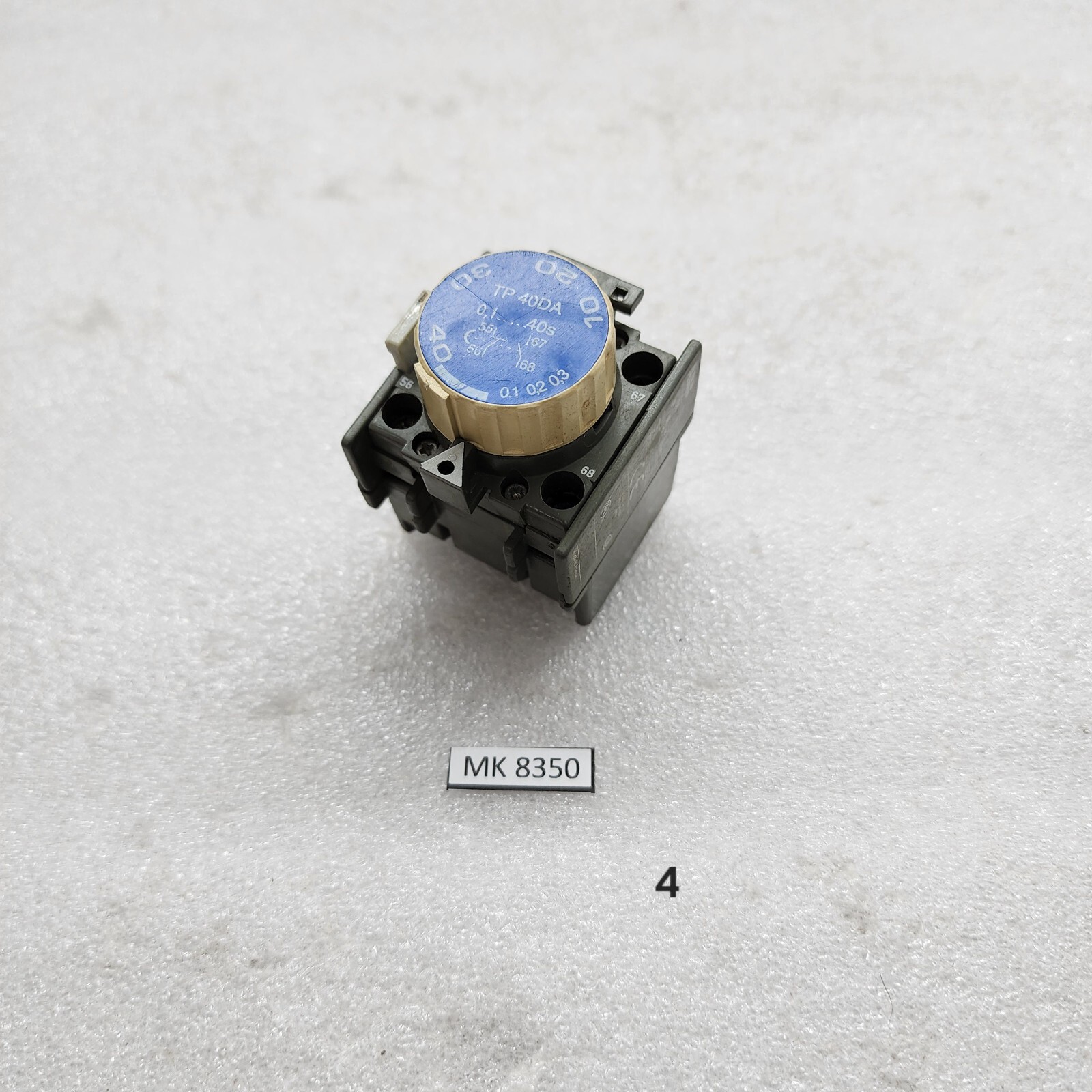 ABB TP40DA CONTACTOR TIMER 1SBN020300R1000 0.1-40SEC - Image 9