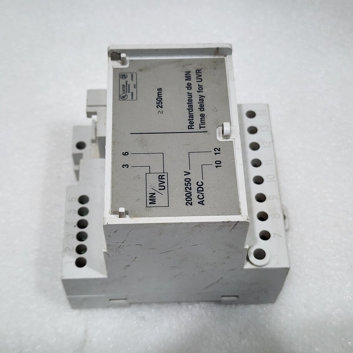 33685 NON-ADJUSTABLE TIME DELAY RELAY FOR VOLTAGE RELEASE MK 200-250V AC/DC - Image 2