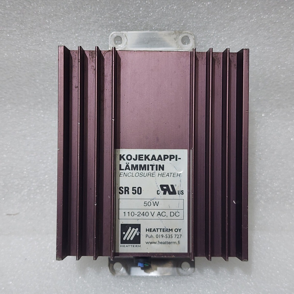 HEATTERM OY SR50 HEATER KOJEKAAPPI-LAMMITIN - Image 3
