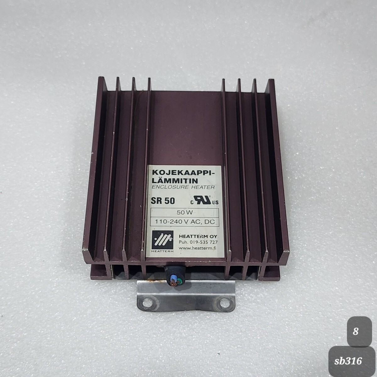 HEATTERM OY SR50 HEATER KOJEKAAPPI-LAMMITIN - Image 7