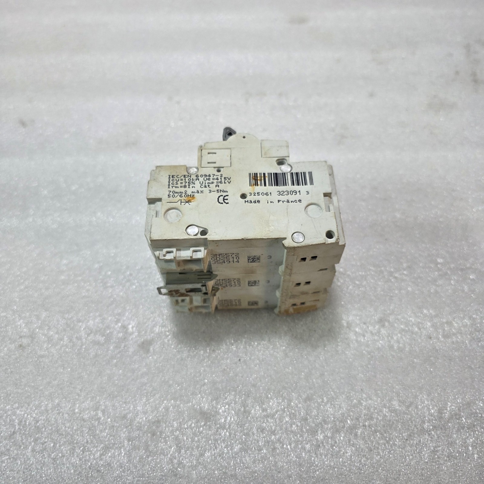 Hager HLF380S 80A 3-Pole Type C MCB Industrial Circuit Breaker - Image 4