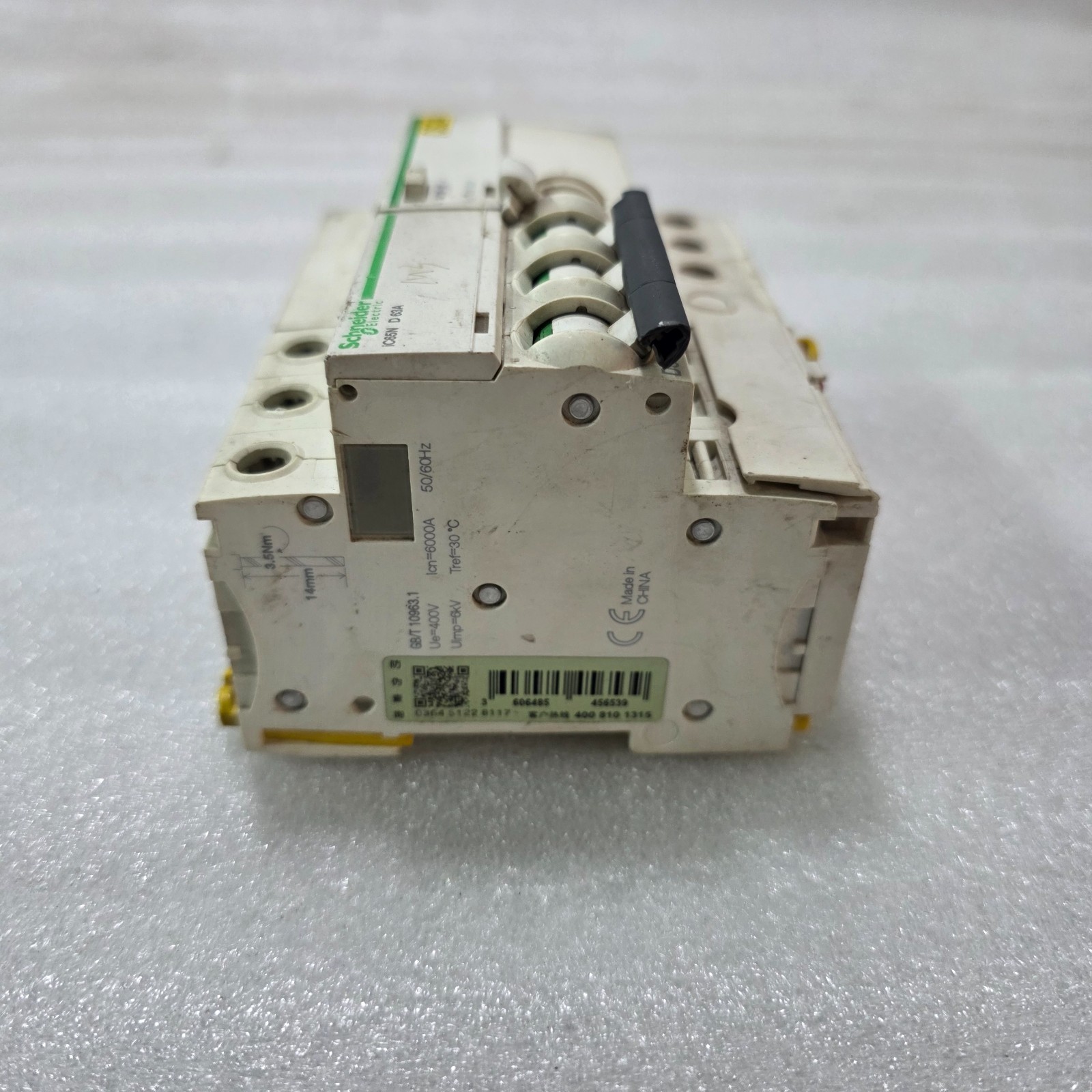 S ELECTRIC IC65N D63A 3P MCB WITH VIGI IC65 ELE 30MA RCD ADD-ON COMBINED UNIT - Image 3