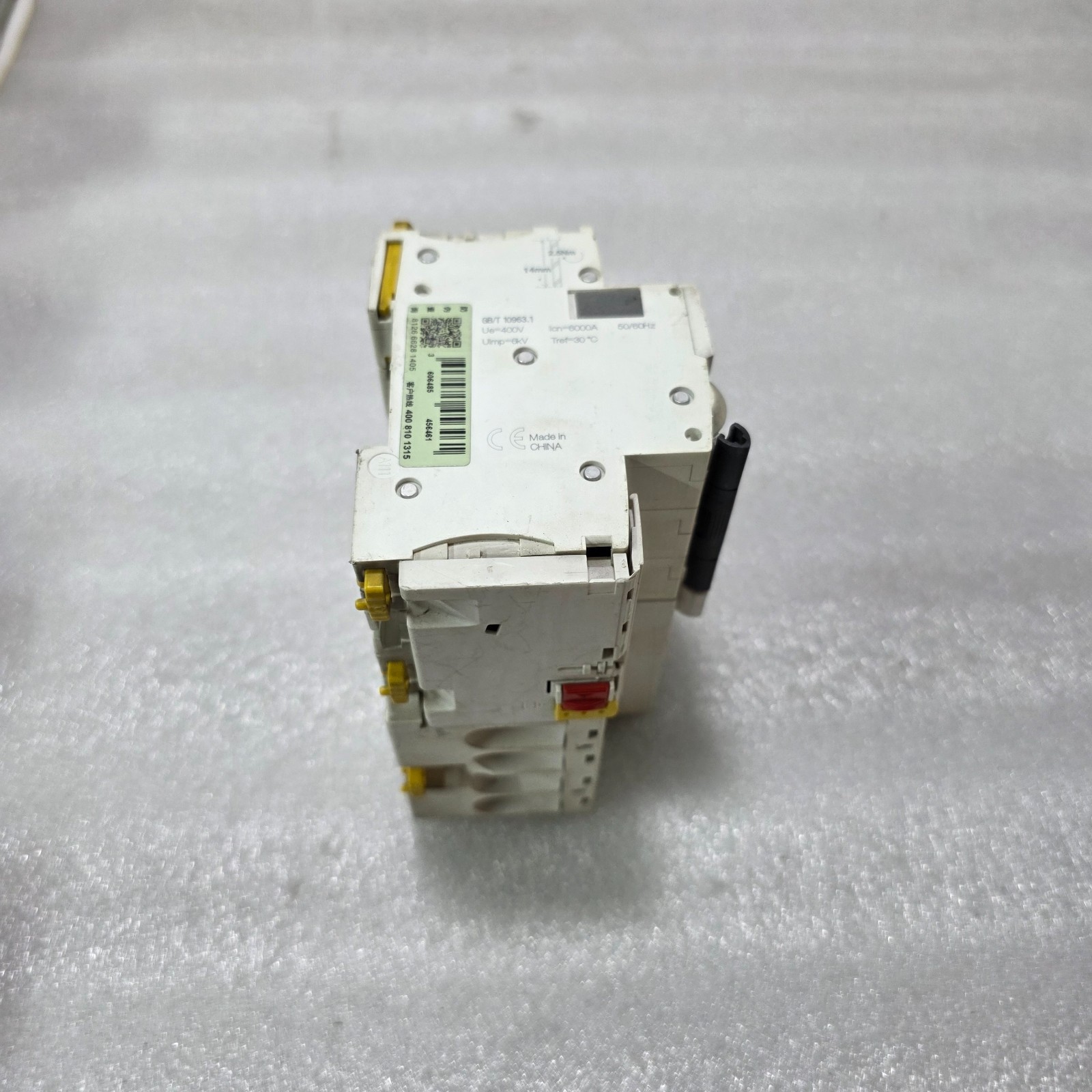 S ELECTRIC IC65N + VIGI IC65 ELE 3P+N 10A TYPE D 400V 6KA MCB RCD COMBINED UNIT - Image 4