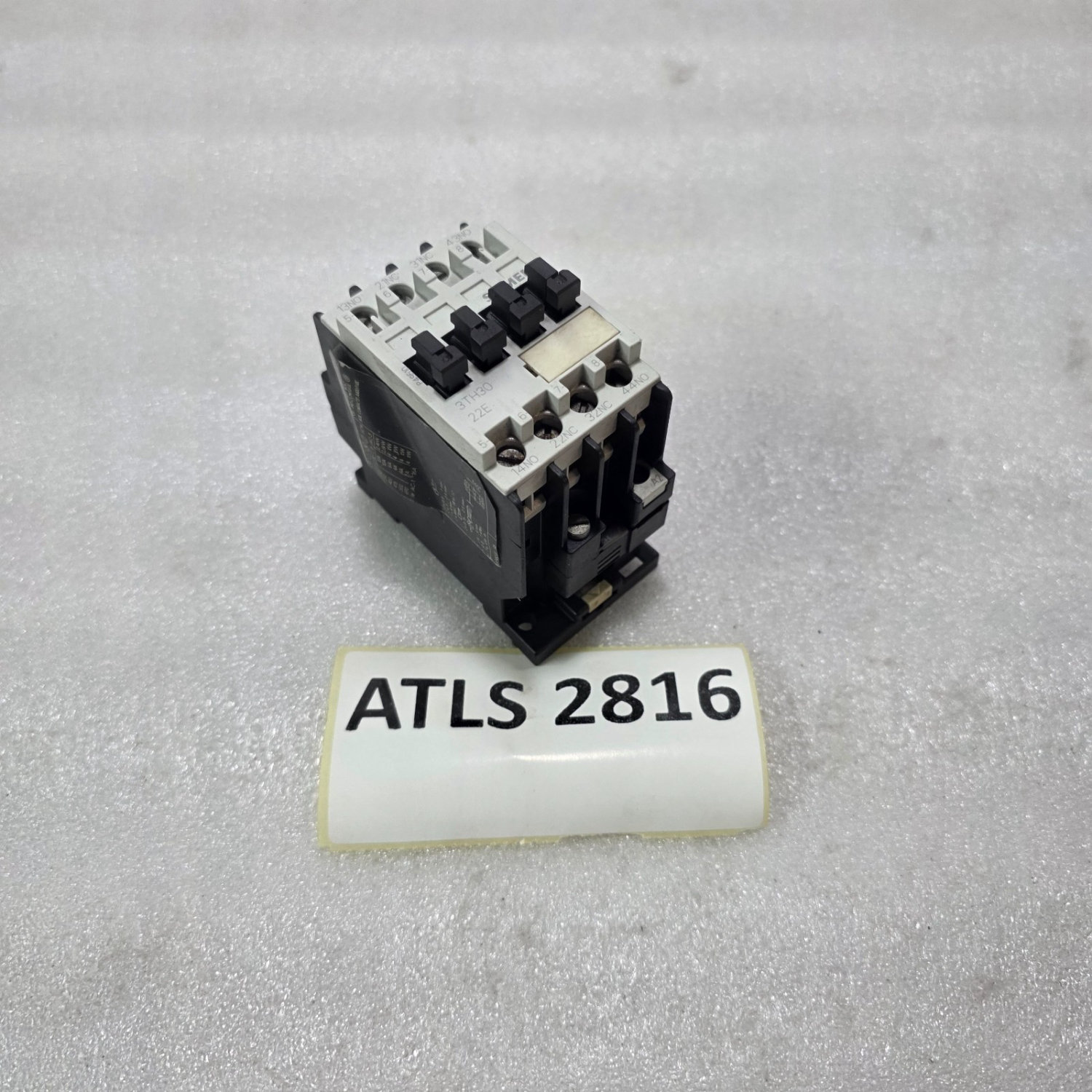 SIEMENS 3TH3022-0A AUXILIARY CONTACTOR 2NO 2NC 220VAC 50/60HZ CONTROL RELAY - Image 6