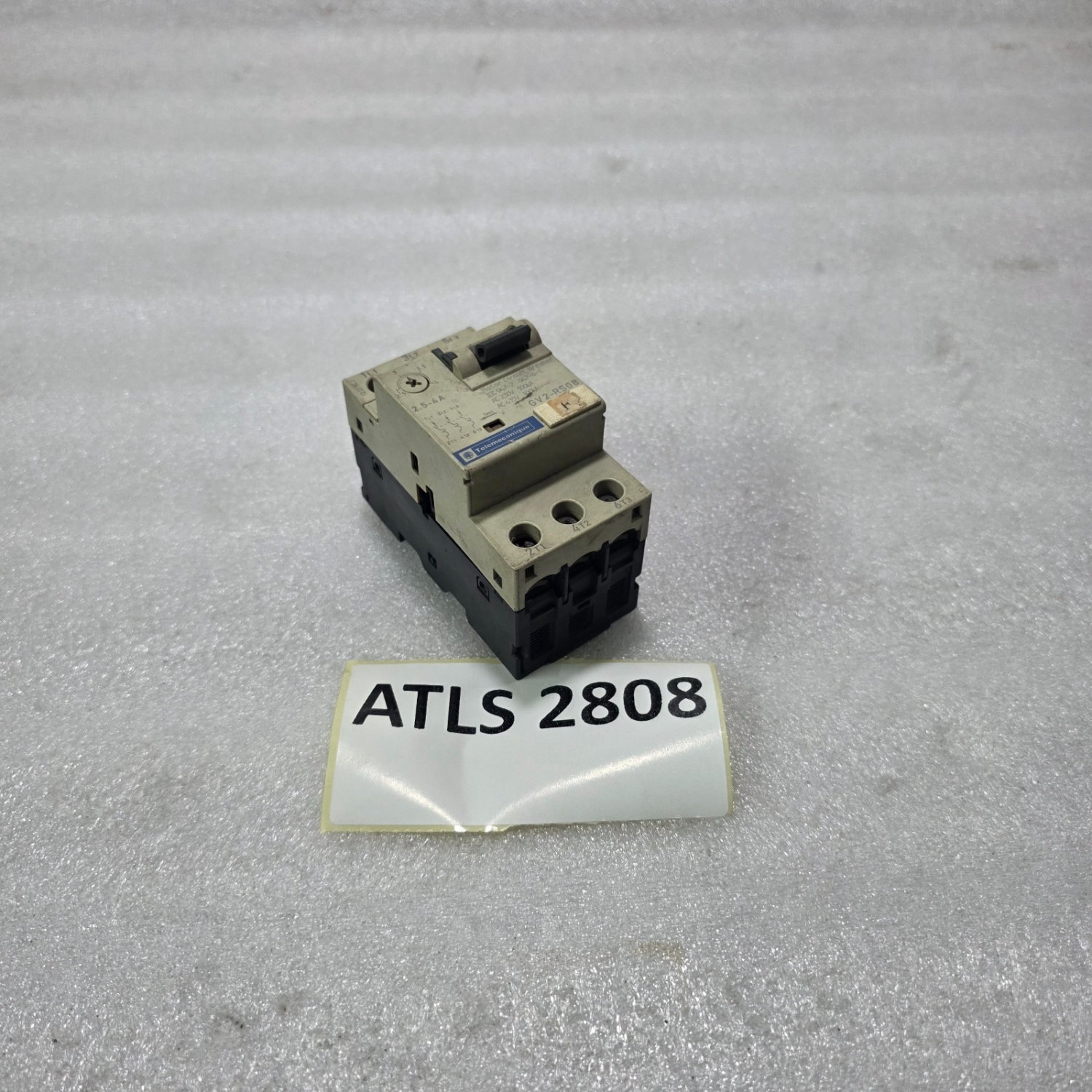 TELEMECANIQUE GV2-RS08 MOTOR CIRCUIT BREAKER 2.5-4A 690V 100KA IEC 947-2 - Image 5