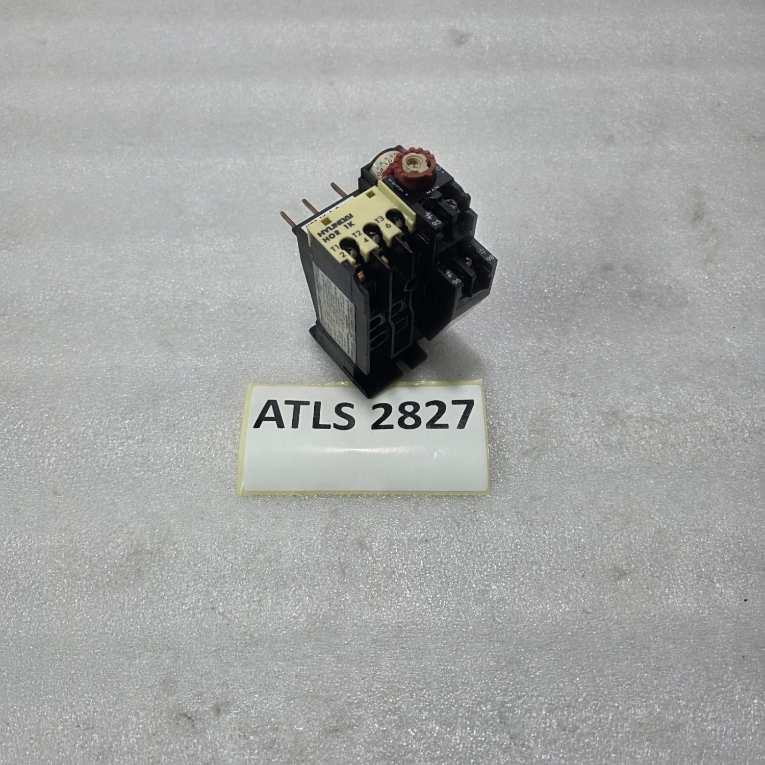 HYUNDAI HOR 1K 1.2 THERMAL OVERLOAD RELAY 3 POLE 0.8-1.2A (FLC DIAL) - Image 6