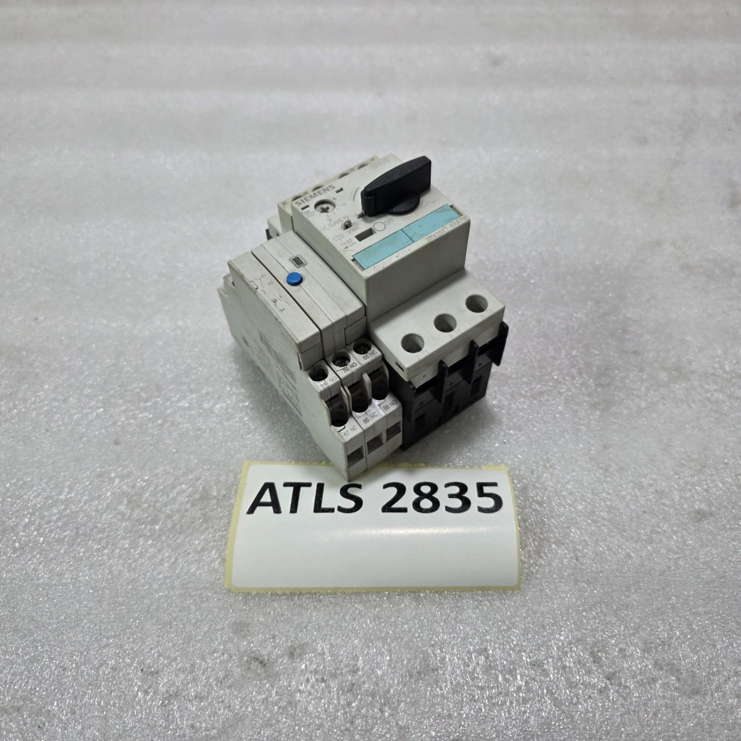 SIEMENS 3RV1021-4AA15 MOTOR PROTECTION CIRCUIT BREAKER 11-16A 3 POLE CLASS 10 WI - Image 5