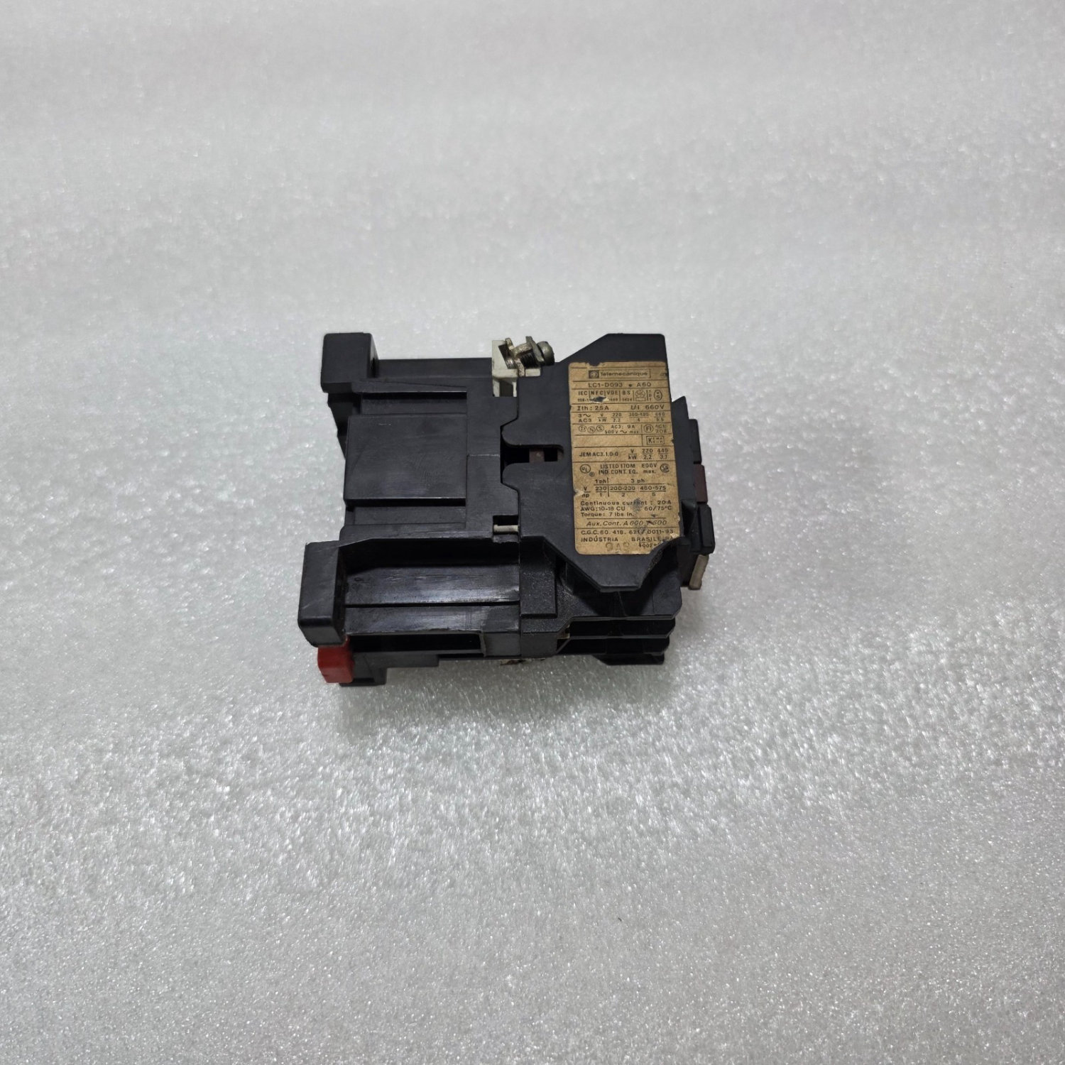 TELEMECANIQUE | CONTACTOR | LC1-D093-A60 - Image 3