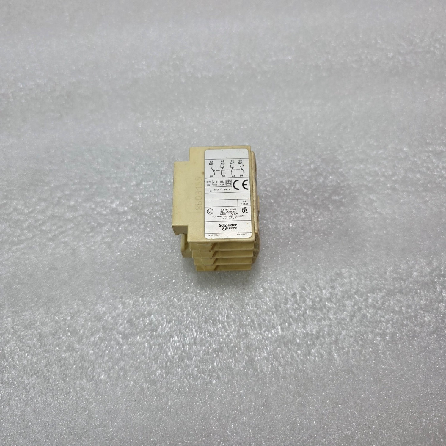 TELEMECANIQUE | LADN22 / LA1DN22 | AUXILIARY CONTACT BLOCK | 2NO + 2NC | 690V | - Image 3