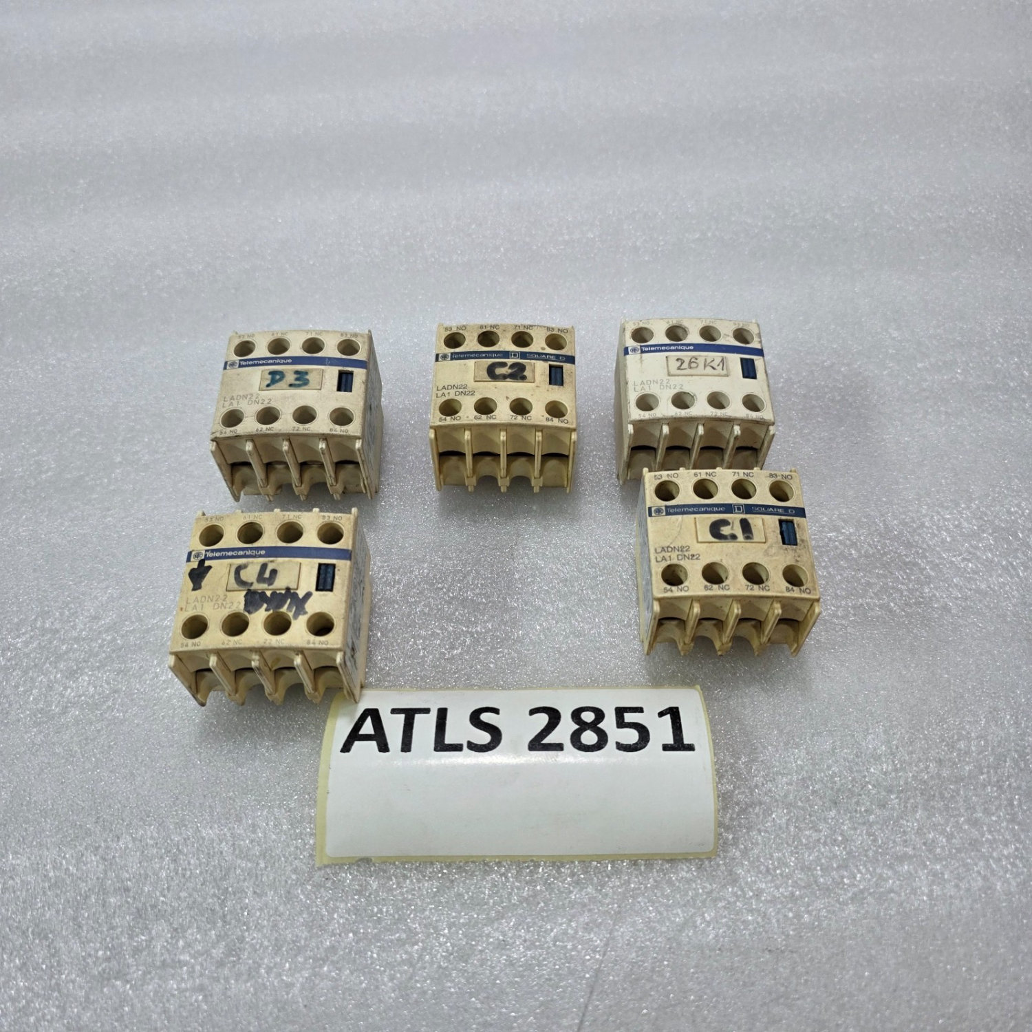 TELEMECANIQUE | LADN22 / LA1DN22 | AUXILIARY CONTACT BLOCK | 2NO + 2NC | 690V | - Image 6