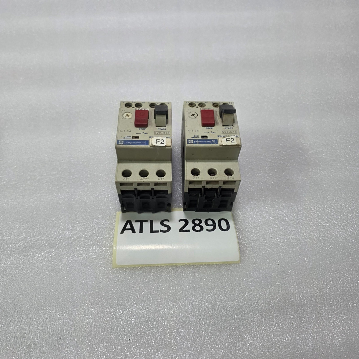 TELEMECANIQUE GV2-M10 4-6.3A 3P MOTOR CIRCUIT BREAKER 690V 50KA MPCB - Image 5