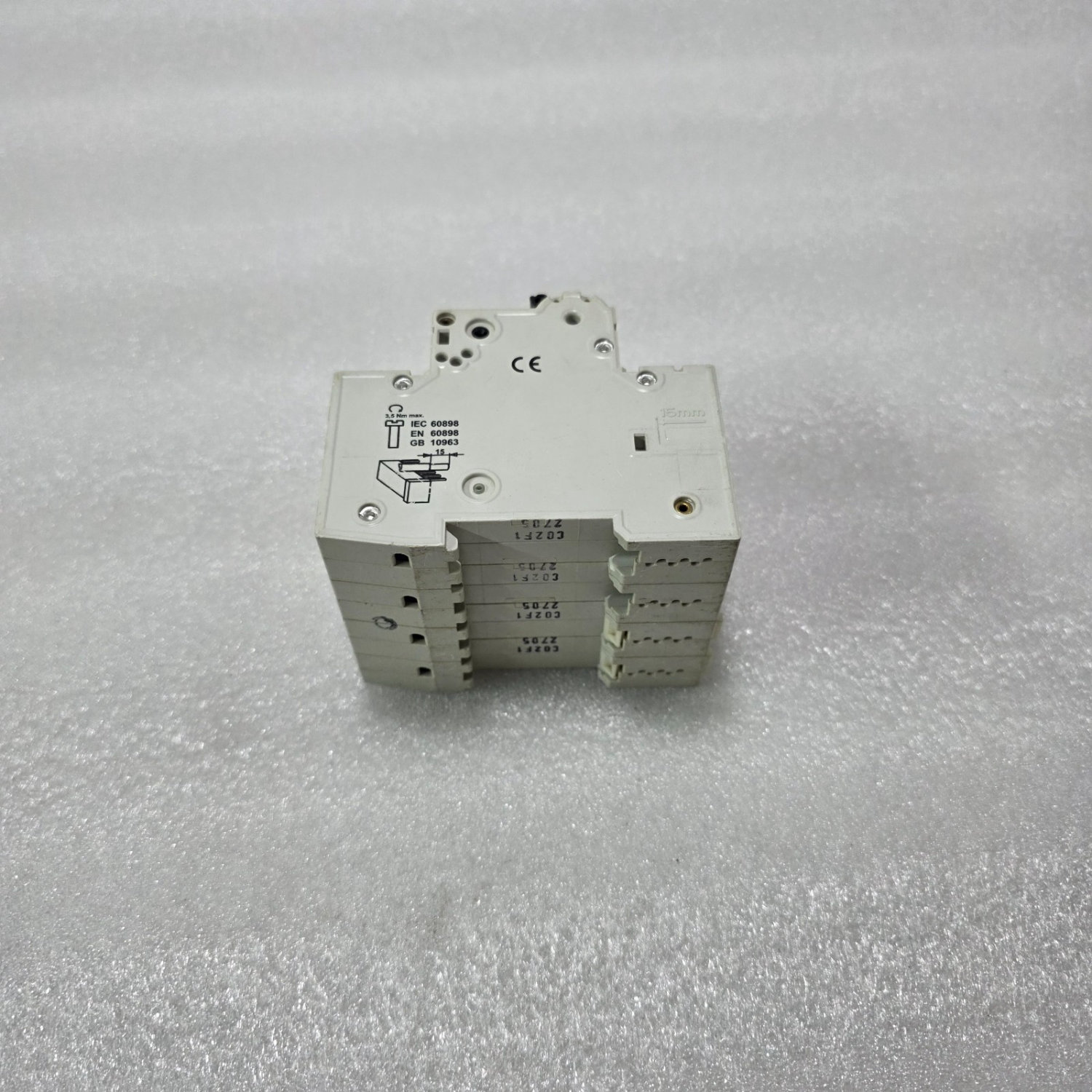 SIEMENS 5SJ6602 4P 2A CURVE C 400V 6KA MCB MINIATURE CIRCUIT BREAKER - Image 3