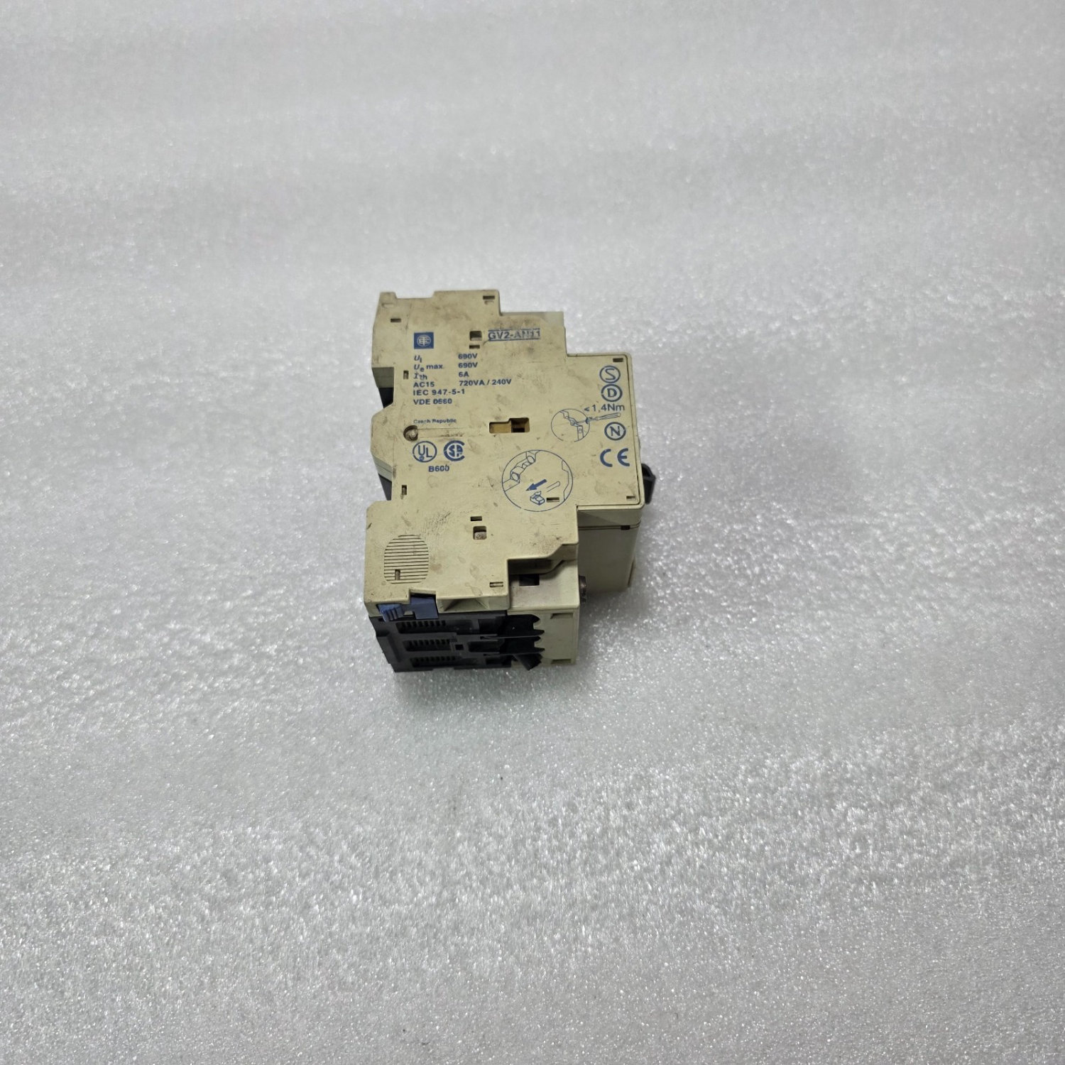 TELEMECANIQUE GV2-RS08 2.5-4A 3P MOTOR CIRCUIT BREAKER 500V 100KA - Image 4