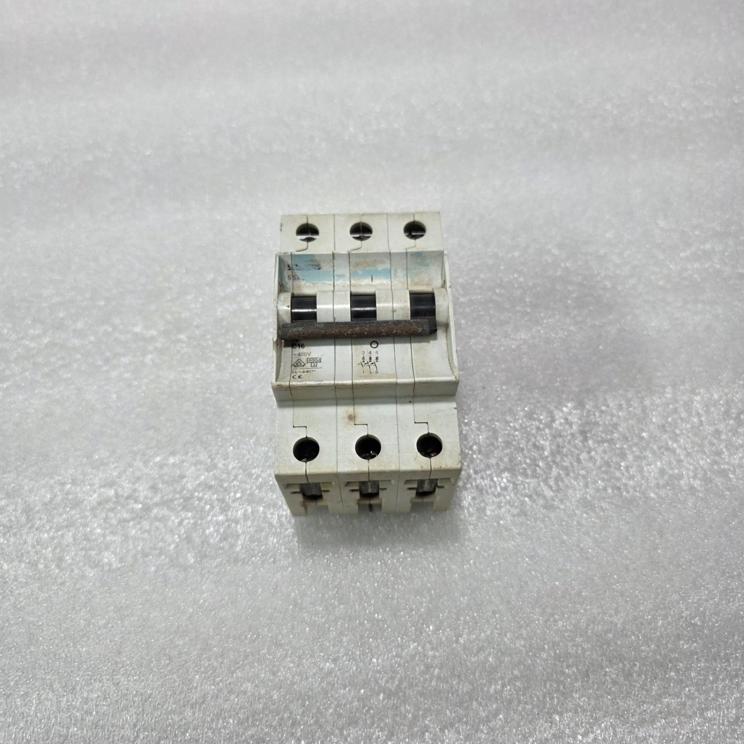 SIEMENS 5SX2316-7 3P 16A CURVE B 400/480V 6KA MCB MINIATURE CIRCUIT BREAKER