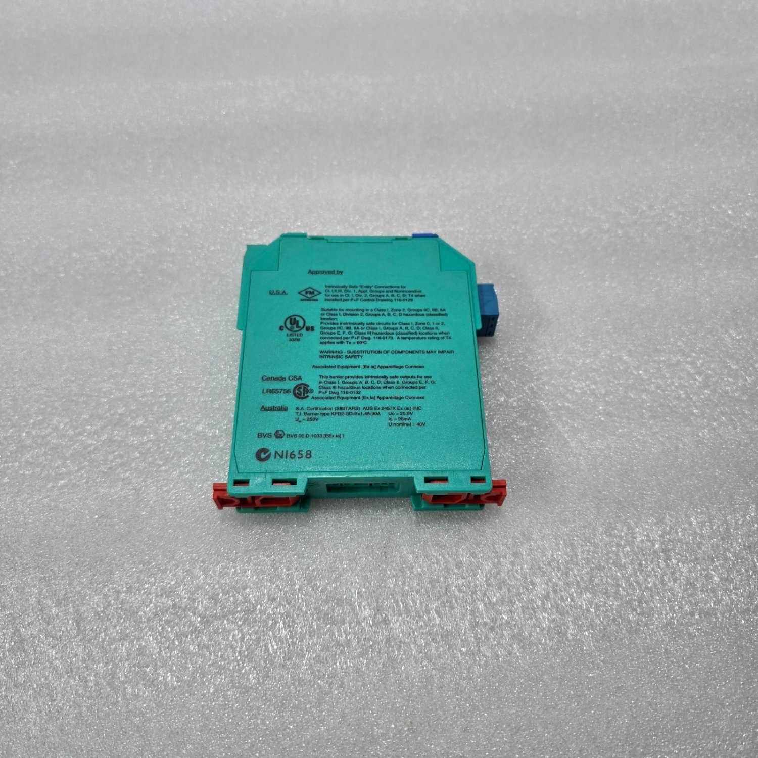 PEPPERL+FUCHS KFD2-SD-EX1.48-90A SOLENOID DRIVER INTRINSIC SAFETY 72046 - Image 4