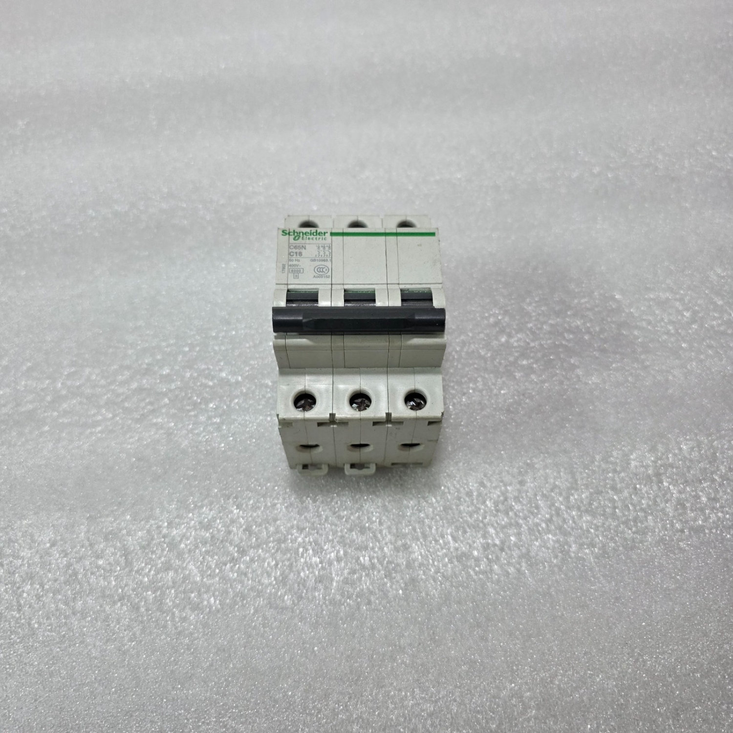 S ELECTRIC C65N 3P 16A CURVE C 400/415V 6KA MCB MINIATURE CIRCUIT BREAKER