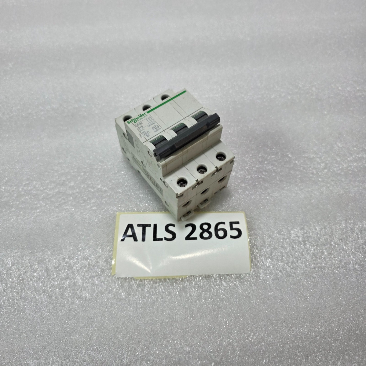 S ELECTRIC C65N 3P 16A CURVE C 400/415V 6KA MCB MINIATURE CIRCUIT BREAKER - Image 5