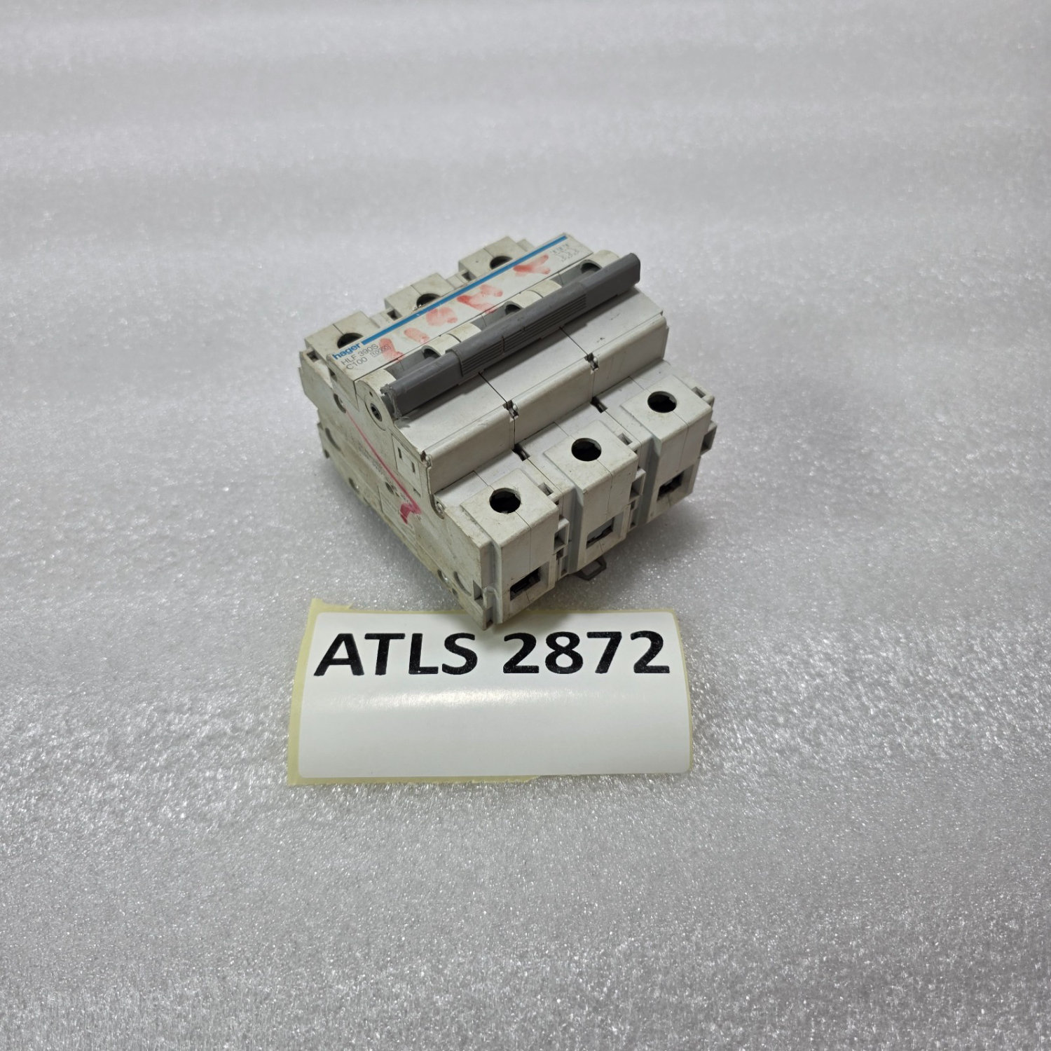 HAGER HLF390S C100 3P 100A CURVE C 400V 10KA MCB MINIATURE CIRCUIT BREAKER - Image 6