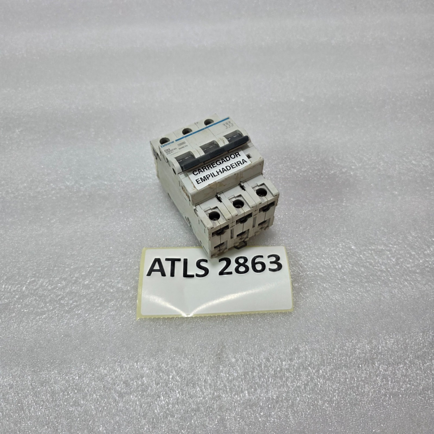 ELETROMAR WMN3C63E 3P 63A CURVE C 380V 10KA MCB MINIATURE CIRCUIT BREAKER - Image 5