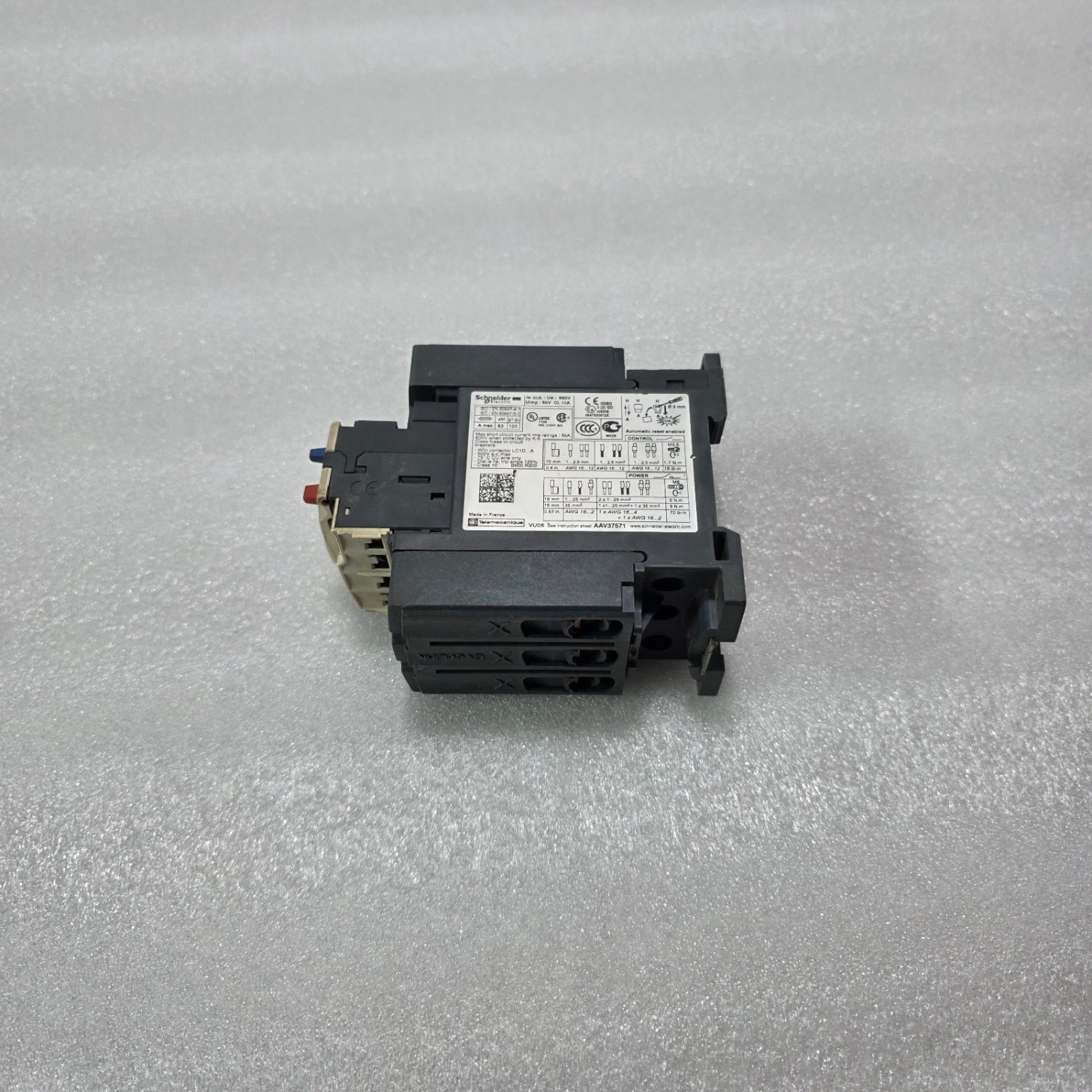 S ELECTRIC LRD350 TESYS D THERMAL OVERLOAD RELAY 37-50A 690V - Image 3