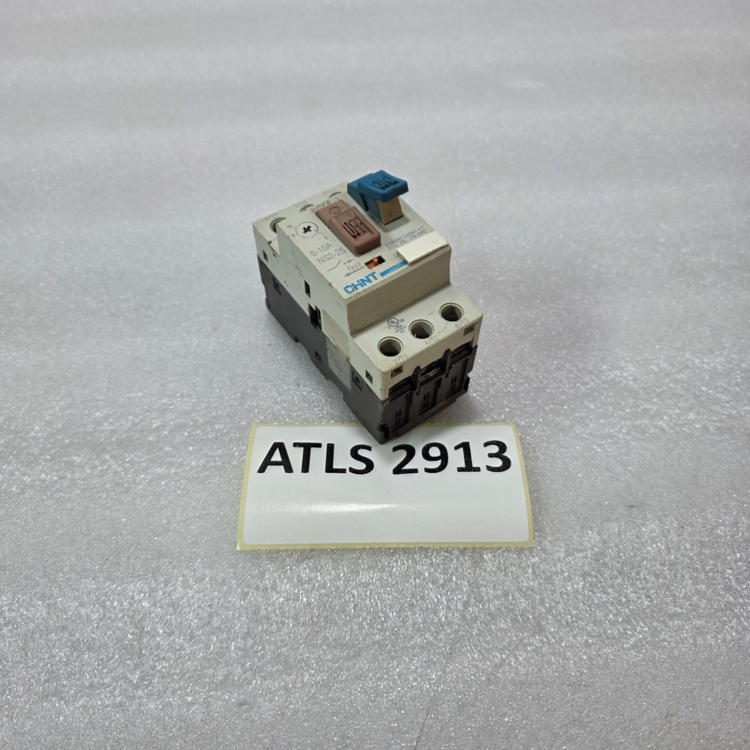 CHINT NS2-25 MOTOR PROTECTIVE CIRCUIT BREAKER 6-10A IEC60947 MANUAL MOTOR STARTE - Image 6