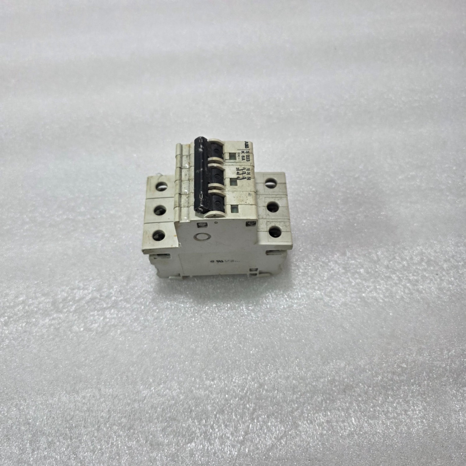 ABB S223 K6A 3 POLE MINIATURE CIRCUIT BREAKER MCB 6A 690V DIN RAIL - Image 2