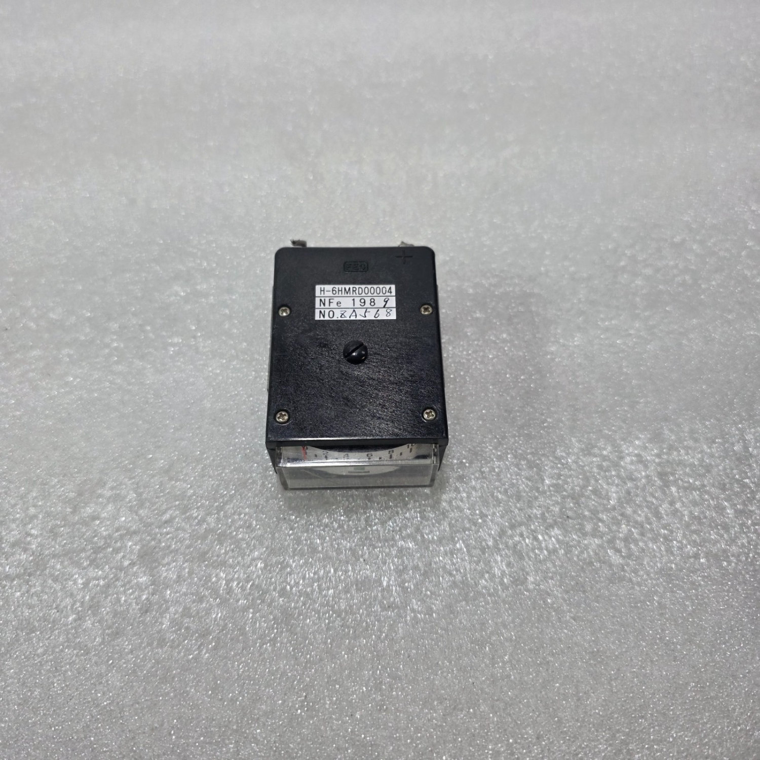 DEIF H-6HMRD00004 PANEL METER INDICATOR 0-10 SCALE NFe 1989 MARINE INSTRUMENT - Image 3
