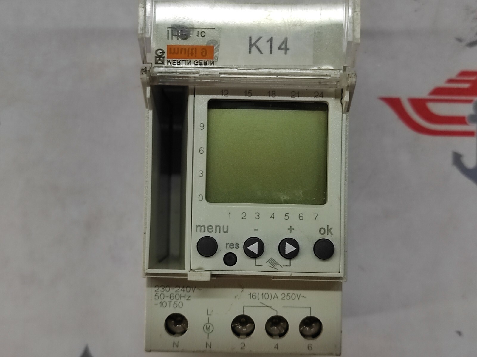 MERLIN GERIN 15720 7DAY 1 HP 1 CHANNEL TIMER - Image 2