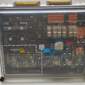 AEG GSK 8.61 GENERATOR AND ELECTRICAL PROTECTION SYSTEM 450V/5A 271.110 360 C