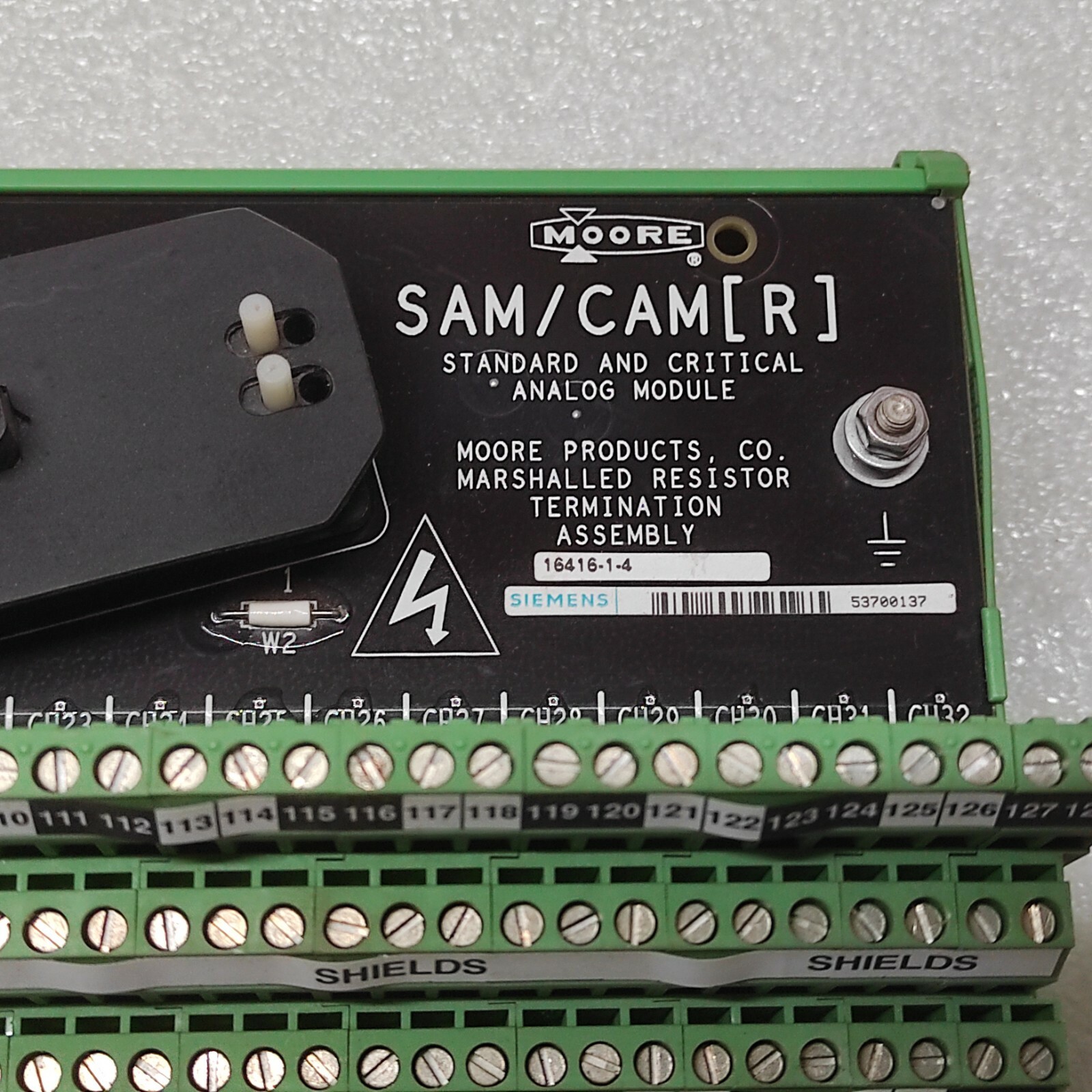 MOORE SAM/CAM-R STANDARD AND CRITICAL ANALOG MODULE 16416-1-4 - Image 6