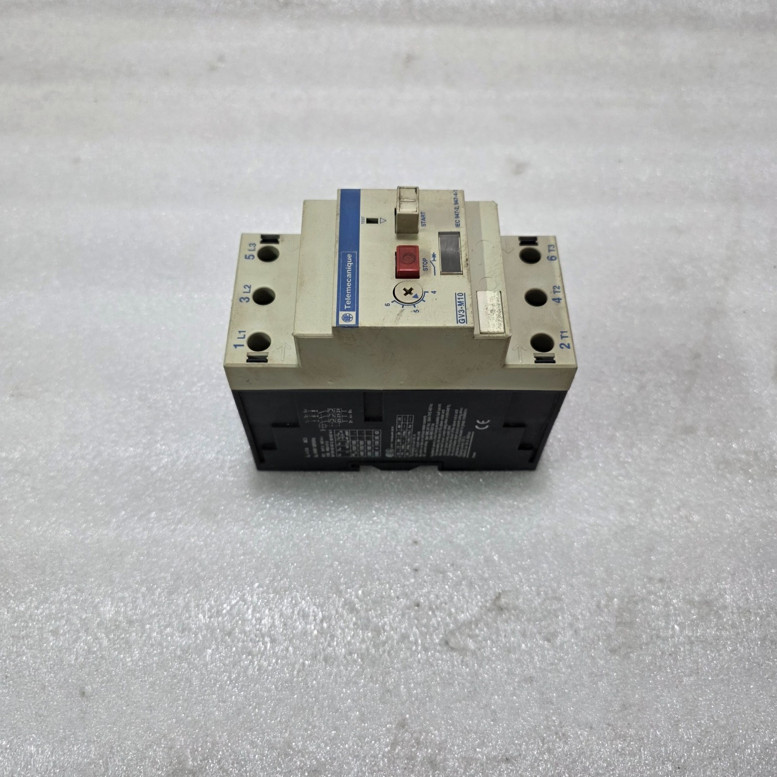 S ELECTRICS ELECTRIC / TELEMECANIQUE GV3-M10 MOTOR CIRCUIT BREAKER / MOTOR PROTE - Image 2
