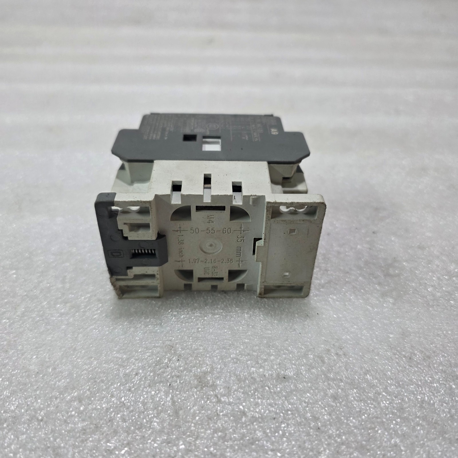 ABB A9-30-10 3 POLE CONTACTOR 9A 24VAC COIL 3NO 1NO AUX IEC 60947-4-1 - Image 6
